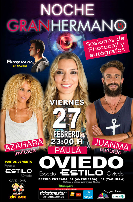 Fiesta presentación de Gran Hermano 15