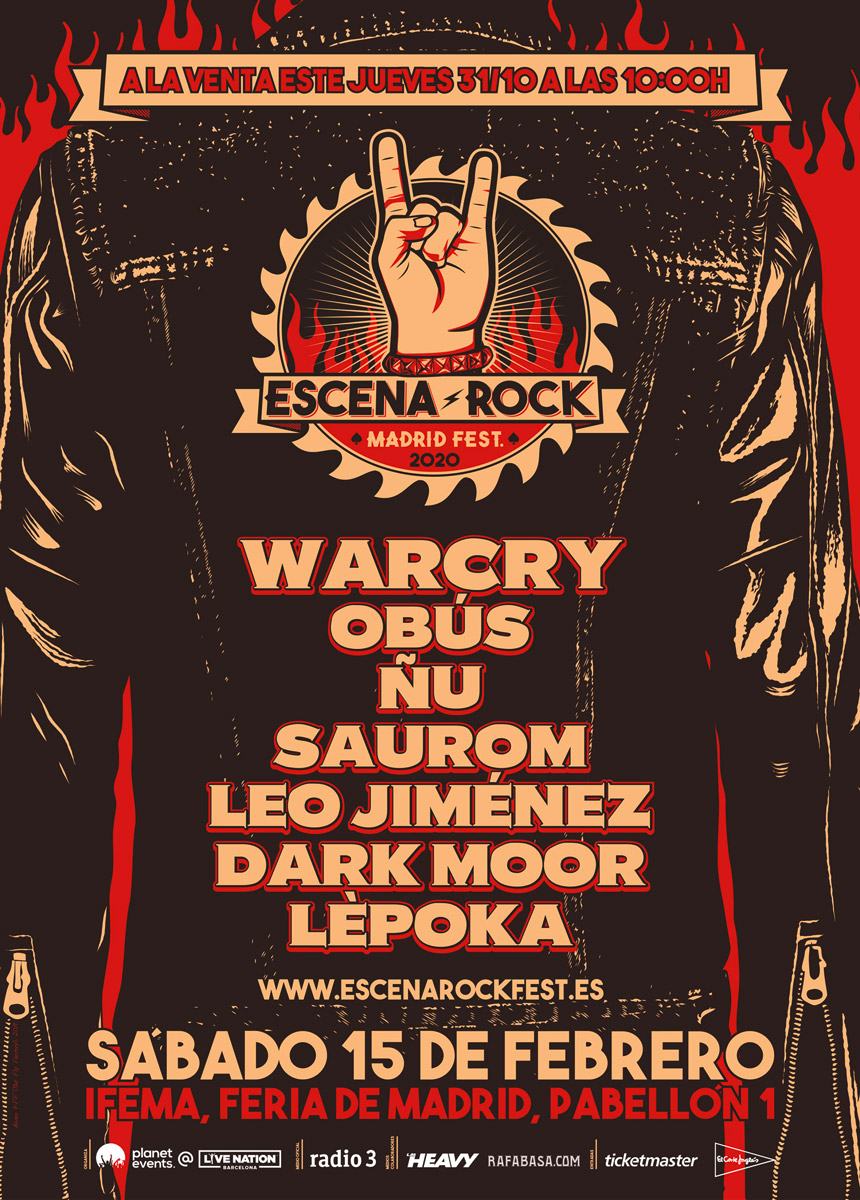 WarCry en el primer festival Escena Rock