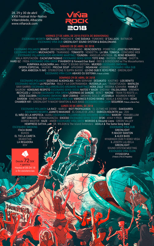 WarCry en el Viña Rock 2018