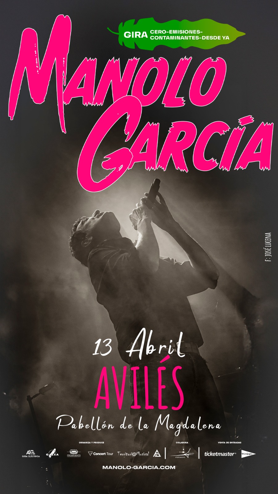 Manolo García en Avilés 2024