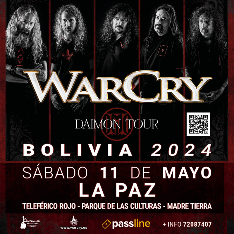 WarCry en La Paz – Bolivia 2024